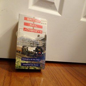 Vintage Sealed British Rail Journeys 2-VHS Set NWT